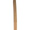 Ekena Millwork 3 1/2"W x 38"D x 38"H Thorton Smooth Knee Brace, Western Red Cedar BRC04X38X38THR00SWR - alternate 3